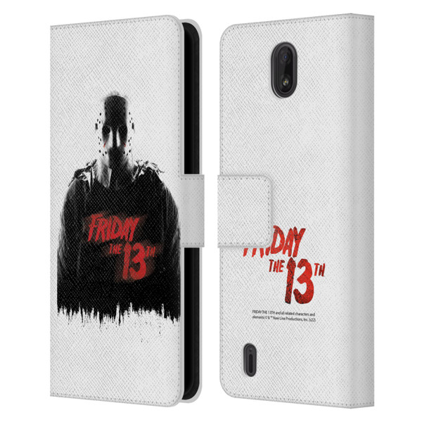 Friday the 13th 2009 Graphics Jason Voorhees Key Art Leather Book Wallet Case Cover For Nokia C01 Plus/C1 2nd Edition