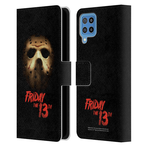 Friday the 13th 2009 Graphics Jason Voorhees Poster Leather Book Wallet Case Cover For Samsung Galaxy F22 (2021)