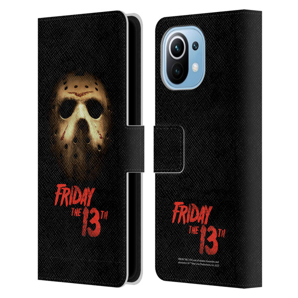 Friday the 13th 2009 Graphics Jason Voorhees Poster Leather Book Wallet Case Cover For Xiaomi Mi 11
