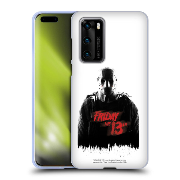 Friday the 13th 2009 Graphics Jason Voorhees Key Art Soft Gel Case for Huawei P40 5G