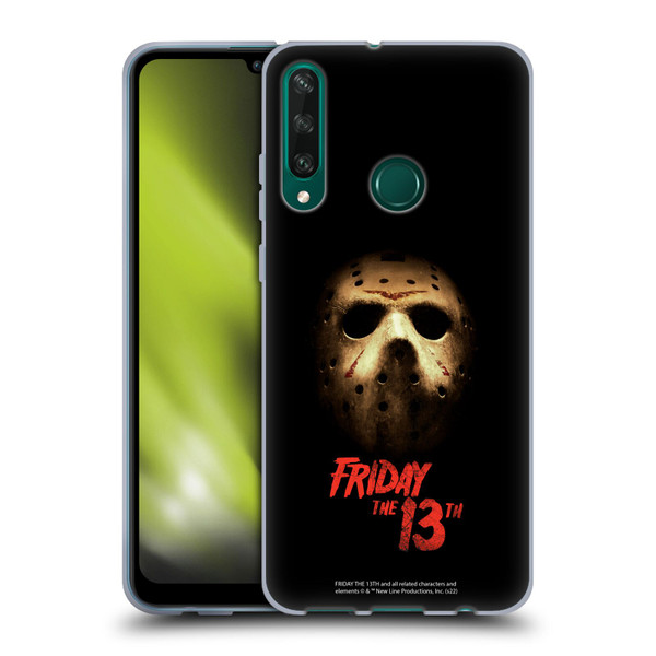 Friday the 13th 2009 Graphics Jason Voorhees Poster Soft Gel Case for Huawei Y6p