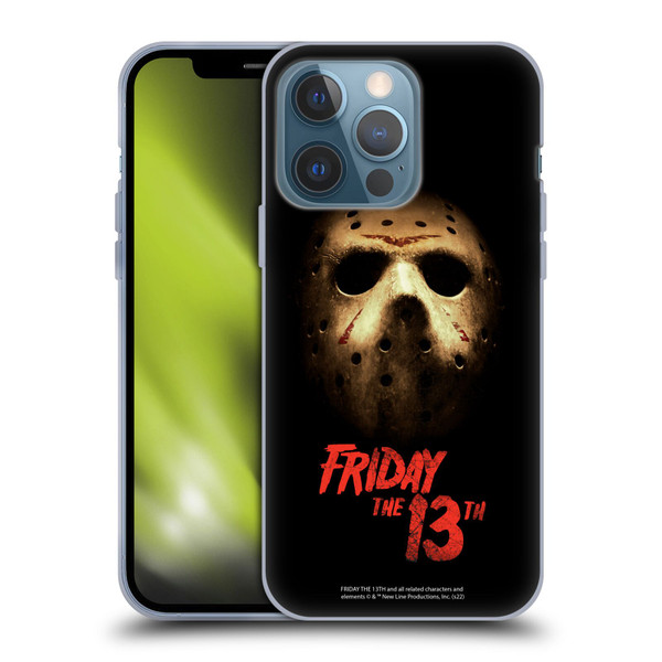Friday the 13th 2009 Graphics Jason Voorhees Poster Soft Gel Case for Apple iPhone 13 Pro
