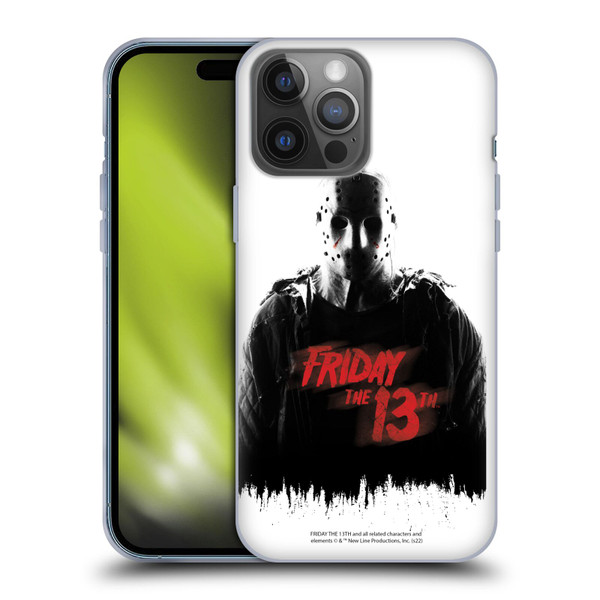 Friday the 13th 2009 Graphics Jason Voorhees Key Art Soft Gel Case for Apple iPhone 14 Pro Max