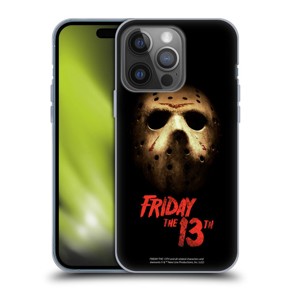 Friday the 13th 2009 Graphics Jason Voorhees Poster Soft Gel Case for Apple iPhone 14 Pro