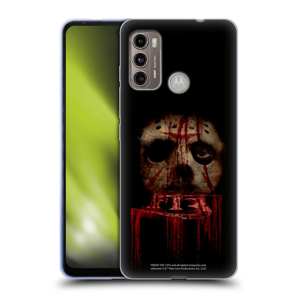 Friday the 13th 2009 Graphics Jason Voorhees Soft Gel Case for Motorola Moto G60 / Moto G40 Fusion