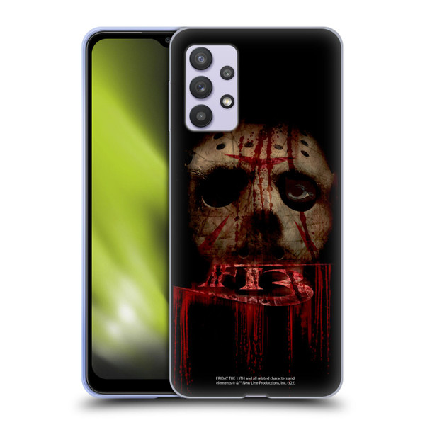 Friday the 13th 2009 Graphics Jason Voorhees Soft Gel Case for Samsung Galaxy A32 5G / M32 5G (2021)