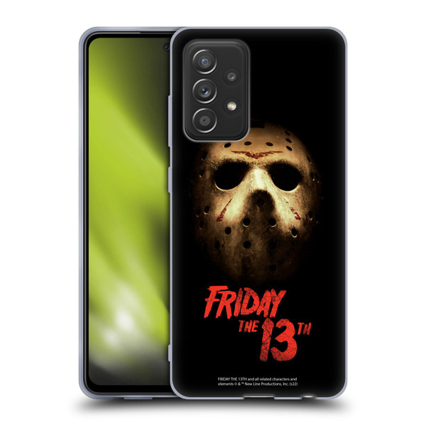 Friday the 13th 2009 Graphics Jason Voorhees Poster Soft Gel Case for Samsung Galaxy A52 / A52s / 5G (2021)
