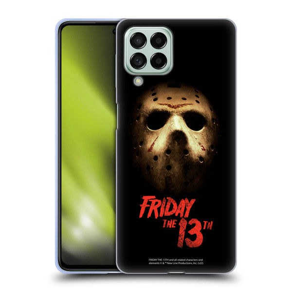 Friday the 13th 2009 Graphics Jason Voorhees Poster Soft Gel Case for Samsung Galaxy M53 (2022)