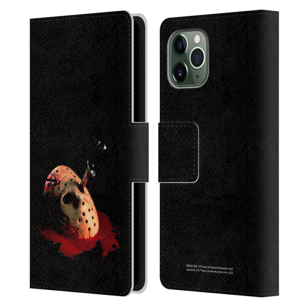 Friday the 13th: The Final Chapter Key Art Poster Leather Book Wallet Case Cover For Apple iPhone 11 Pro