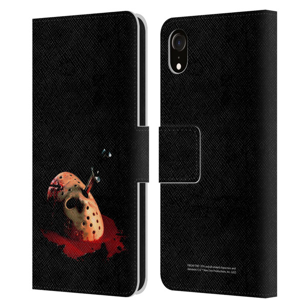 Friday the 13th: The Final Chapter Key Art Poster Leather Book Wallet Case Cover For Apple iPhone XR
