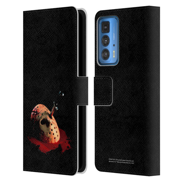 Friday the 13th: The Final Chapter Key Art Poster Leather Book Wallet Case Cover For Motorola Edge 20 Pro
