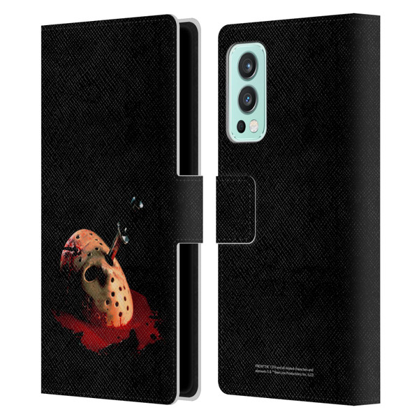 Friday the 13th: The Final Chapter Key Art Poster Leather Book Wallet Case Cover For OnePlus Nord 2 5G