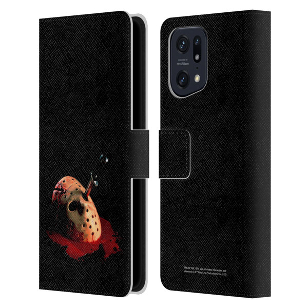 Friday the 13th: The Final Chapter Key Art Poster Leather Book Wallet Case Cover For OPPO Find X5
