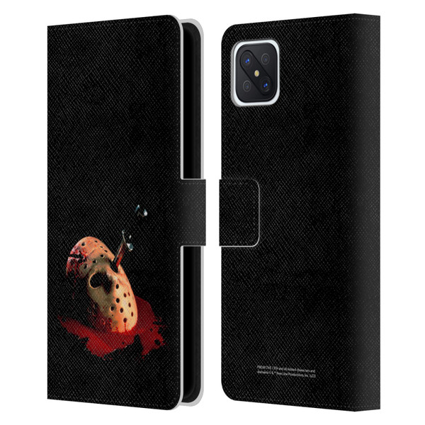 Friday the 13th: The Final Chapter Key Art Poster Leather Book Wallet Case Cover For OPPO Reno4 Z 5G