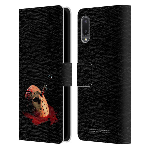 Friday the 13th: The Final Chapter Key Art Poster Leather Book Wallet Case Cover For Samsung Galaxy A02/M02 (2021)