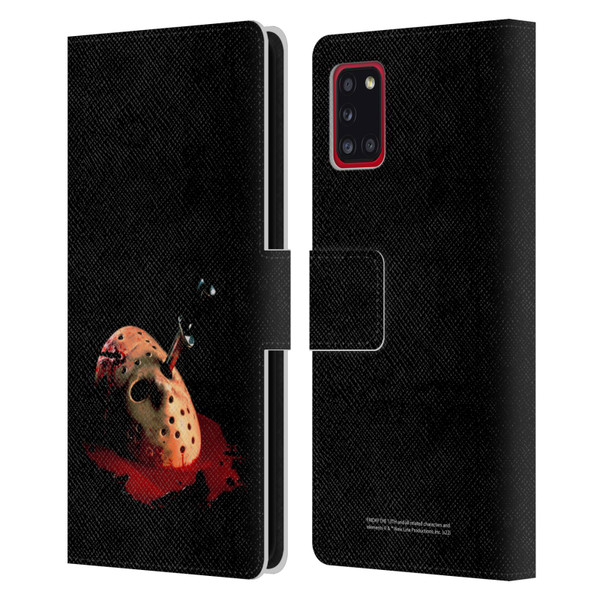 Friday the 13th: The Final Chapter Key Art Poster Leather Book Wallet Case Cover For Samsung Galaxy A31 (2020)