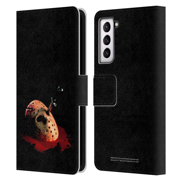 Friday the 13th: The Final Chapter Key Art Poster Leather Book Wallet Case Cover For Samsung Galaxy S21 5G