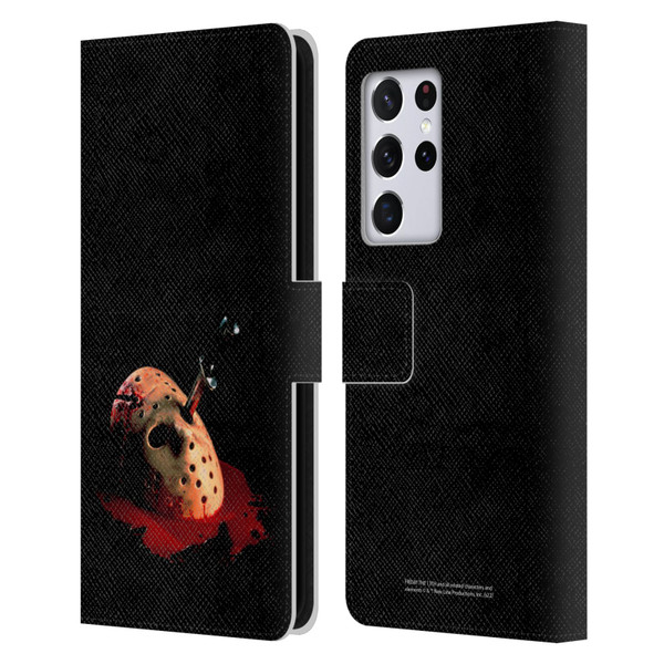 Friday the 13th: The Final Chapter Key Art Poster Leather Book Wallet Case Cover For Samsung Galaxy S21 Ultra 5G