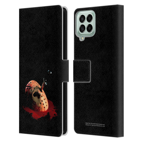 Friday the 13th: The Final Chapter Key Art Poster Leather Book Wallet Case Cover For Samsung Galaxy M33 (2022)
