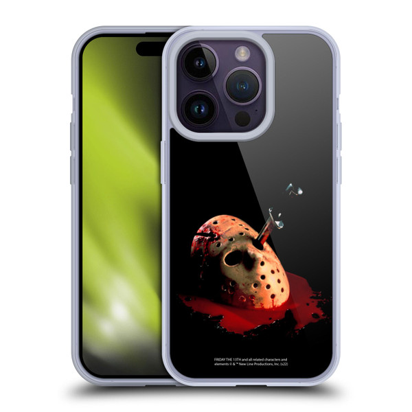 Friday the 13th: The Final Chapter Key Art Poster Soft Gel Case for Apple iPhone 14 Pro