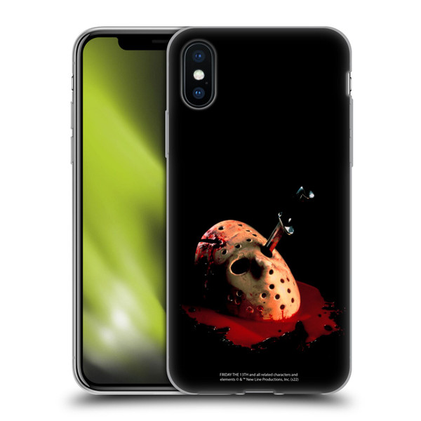 Friday the 13th: The Final Chapter Key Art Poster Soft Gel Case for Apple iPhone X / iPhone XS