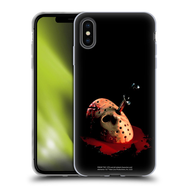 Friday the 13th: The Final Chapter Key Art Poster Soft Gel Case for Apple iPhone XS Max