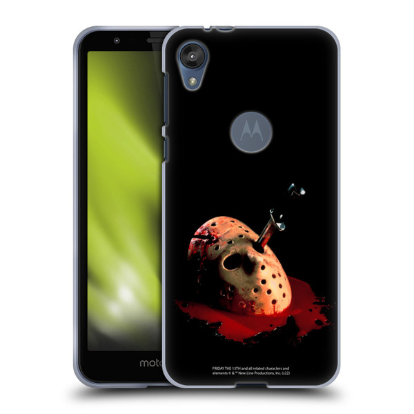 Friday the 13th: The Final Chapter Key Art Poster Soft Gel Case for Motorola Moto E6
