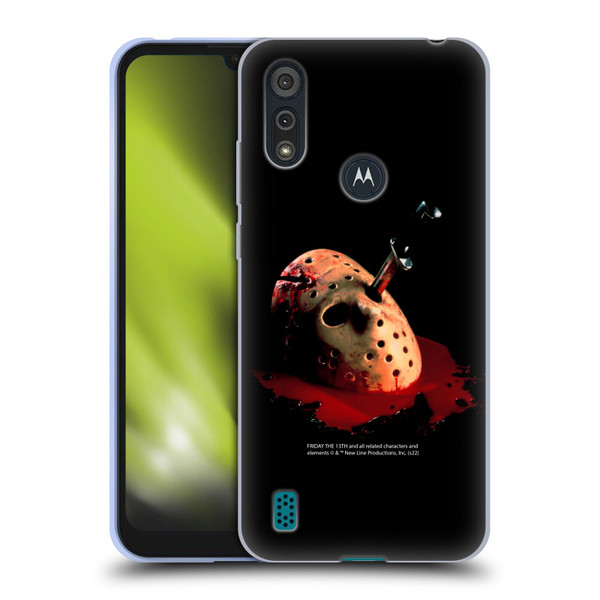 Friday the 13th: The Final Chapter Key Art Poster Soft Gel Case for Motorola Moto E6s (2020)