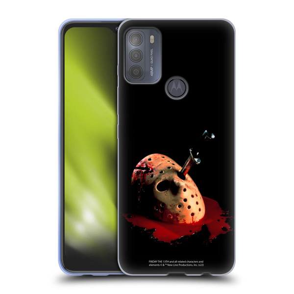 Friday the 13th: The Final Chapter Key Art Poster Soft Gel Case for Motorola Moto G50