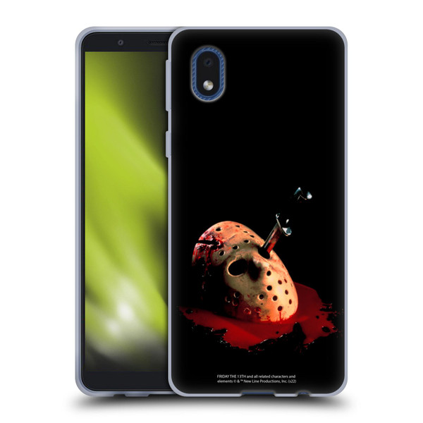 Friday the 13th: The Final Chapter Key Art Poster Soft Gel Case for Samsung Galaxy A01 Core (2020)