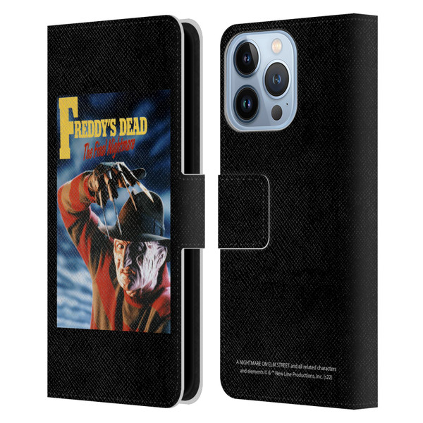 A Nightmare On Elm Street: Freddy's Dead Graphics Poster Leather Book Wallet Case Cover For Apple iPhone 13 Pro
