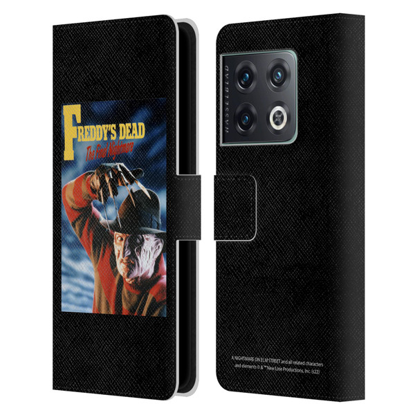 A Nightmare On Elm Street: Freddy's Dead Graphics Poster Leather Book Wallet Case Cover For OnePlus 10 Pro