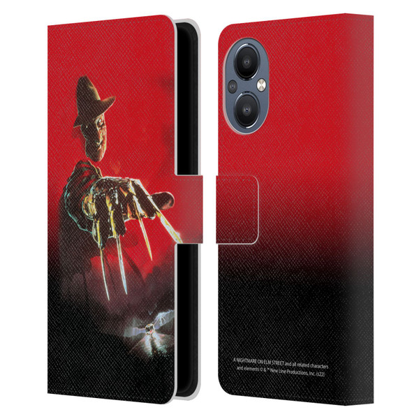 A Nightmare On Elm Street: Freddy's Dead Graphics Poster 2 Leather Book Wallet Case Cover For OnePlus Nord N20 5G
