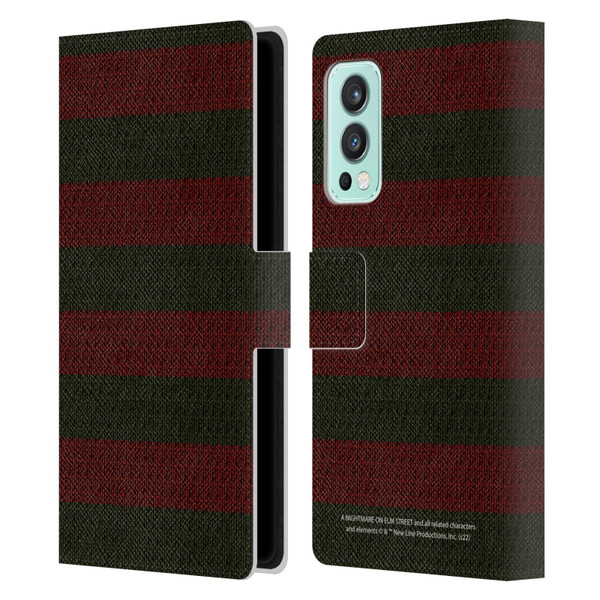 A Nightmare On Elm Street: Freddy's Dead Graphics Sweater Pattern Leather Book Wallet Case Cover For OnePlus Nord 2 5G