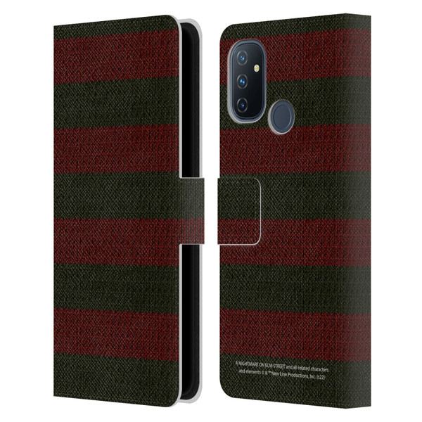 A Nightmare On Elm Street: Freddy's Dead Graphics Sweater Pattern Leather Book Wallet Case Cover For OnePlus Nord N100