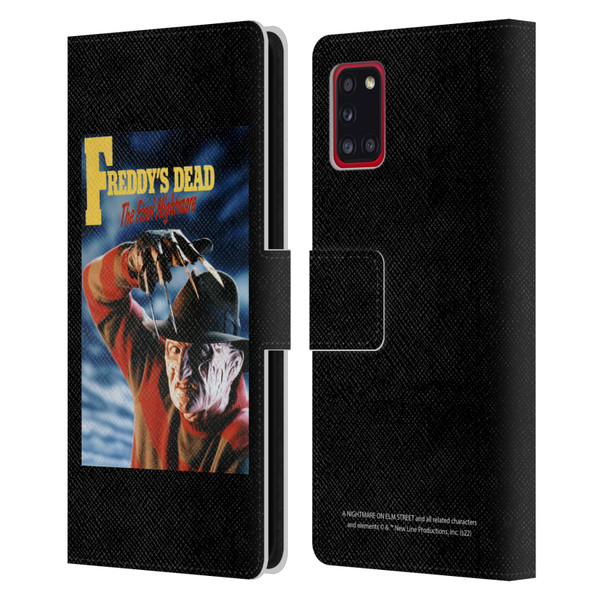 A Nightmare On Elm Street: Freddy's Dead Graphics Poster Leather Book Wallet Case Cover For Samsung Galaxy A31 (2020)