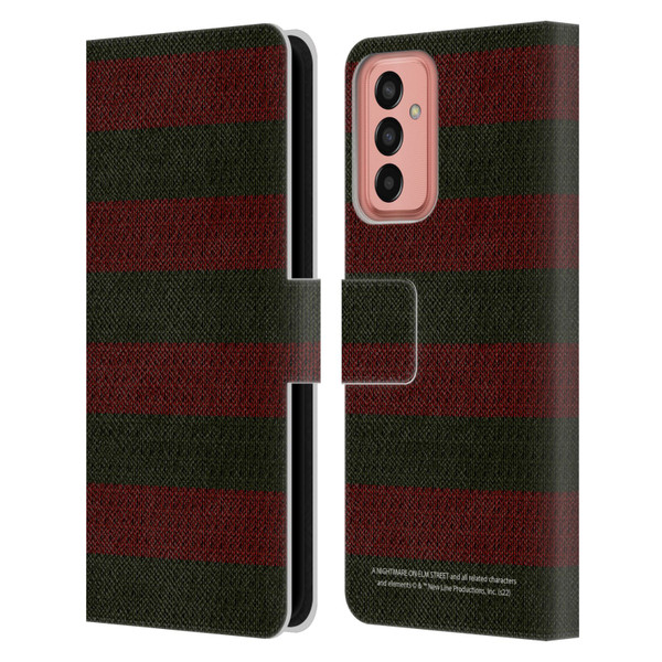 A Nightmare On Elm Street: Freddy's Dead Graphics Sweater Pattern Leather Book Wallet Case Cover For Samsung Galaxy M13 (2022)