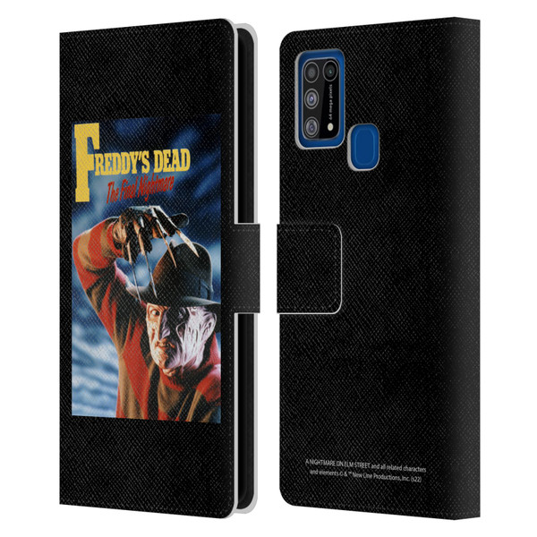 A Nightmare On Elm Street: Freddy's Dead Graphics Poster Leather Book Wallet Case Cover For Samsung Galaxy M31 (2020)