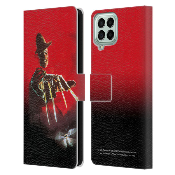 A Nightmare On Elm Street: Freddy's Dead Graphics Poster 2 Leather Book Wallet Case Cover For Samsung Galaxy M53 (2022)