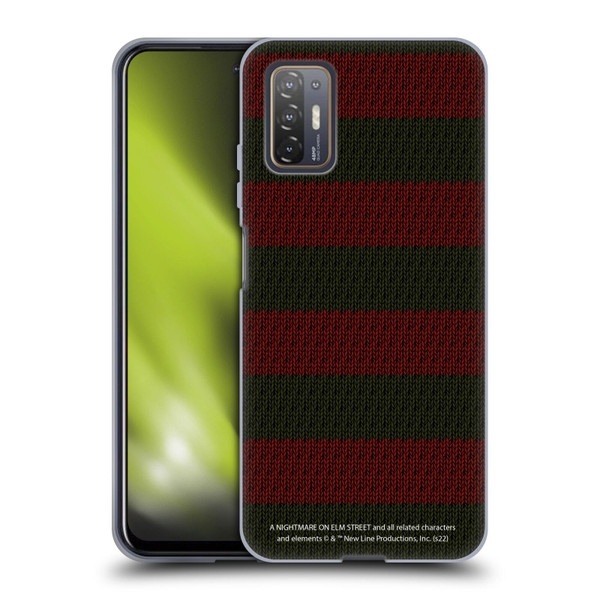 A Nightmare On Elm Street: Freddy's Dead Graphics Sweater Pattern Soft Gel Case for HTC Desire 21 Pro 5G