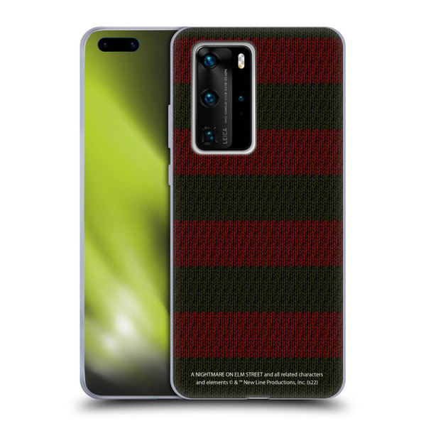 A Nightmare On Elm Street: Freddy's Dead Graphics Sweater Pattern Soft Gel Case for Huawei P40 Pro / P40 Pro Plus 5G