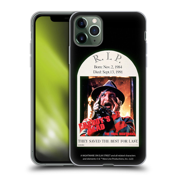 A Nightmare On Elm Street: Freddy's Dead Graphics The Final Nightmare Soft Gel Case for Apple iPhone 11 Pro Max