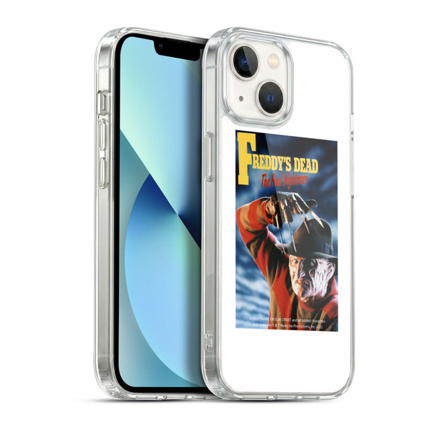 A Nightmare On Elm Street: Freddy's Dead Graphics Poster Soft Gel Case for Apple iPhone 13