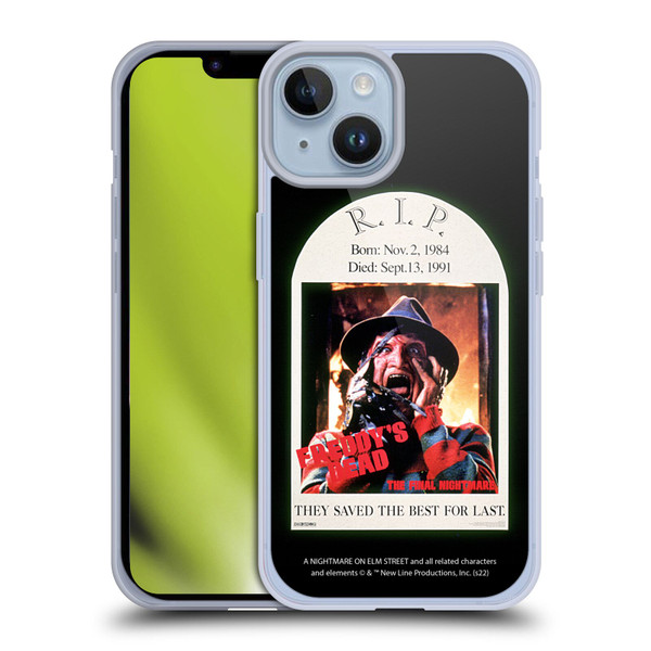 A Nightmare On Elm Street: Freddy's Dead Graphics The Final Nightmare Soft Gel Case for Apple iPhone 14