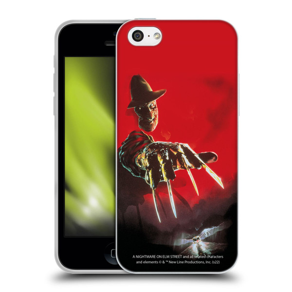A Nightmare On Elm Street: Freddy's Dead Graphics Poster 2 Soft Gel Case for Apple iPhone 5c
