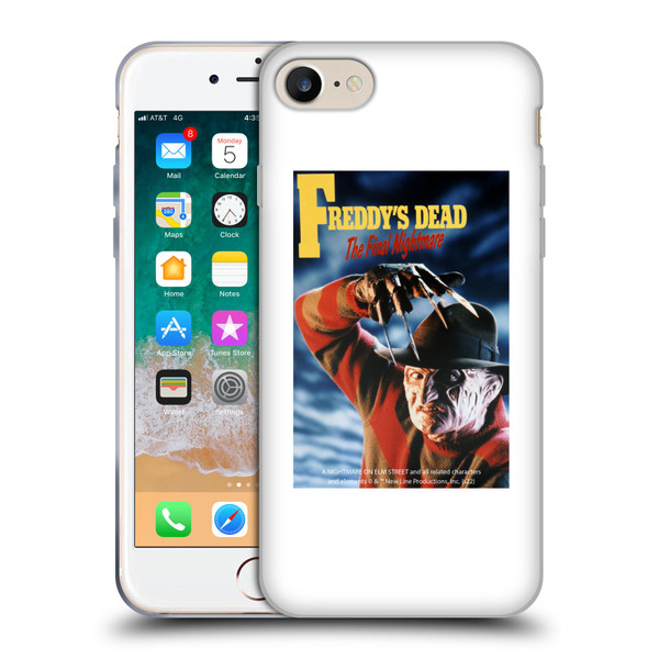 A Nightmare On Elm Street: Freddy's Dead Graphics Poster Soft Gel Case for Apple iPhone 7 / 8 / SE 2020 & 2022