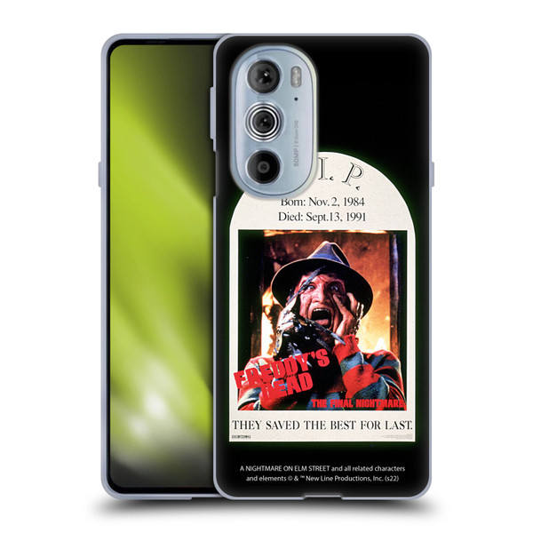 A Nightmare On Elm Street: Freddy's Dead Graphics The Final Nightmare Soft Gel Case for Motorola Edge X30