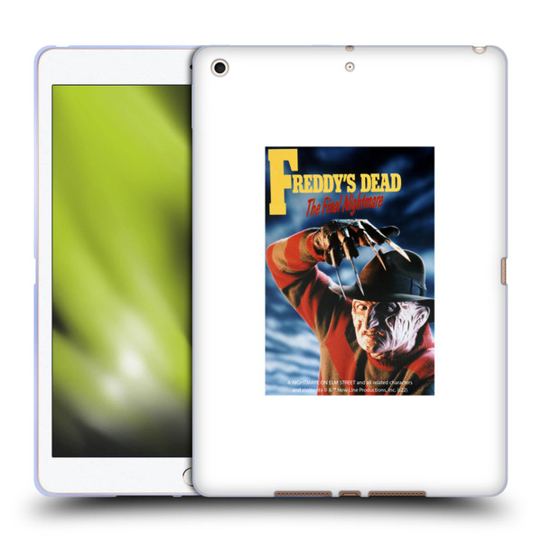 A Nightmare On Elm Street: Freddy's Dead Graphics Poster Soft Gel Case for Apple iPad 10.2 2019/2020/2021