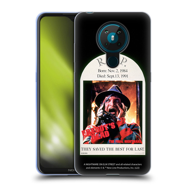 A Nightmare On Elm Street: Freddy's Dead Graphics The Final Nightmare Soft Gel Case for Nokia 5.3