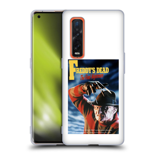 A Nightmare On Elm Street: Freddy's Dead Graphics Poster Soft Gel Case for OPPO Find X2 Pro 5G